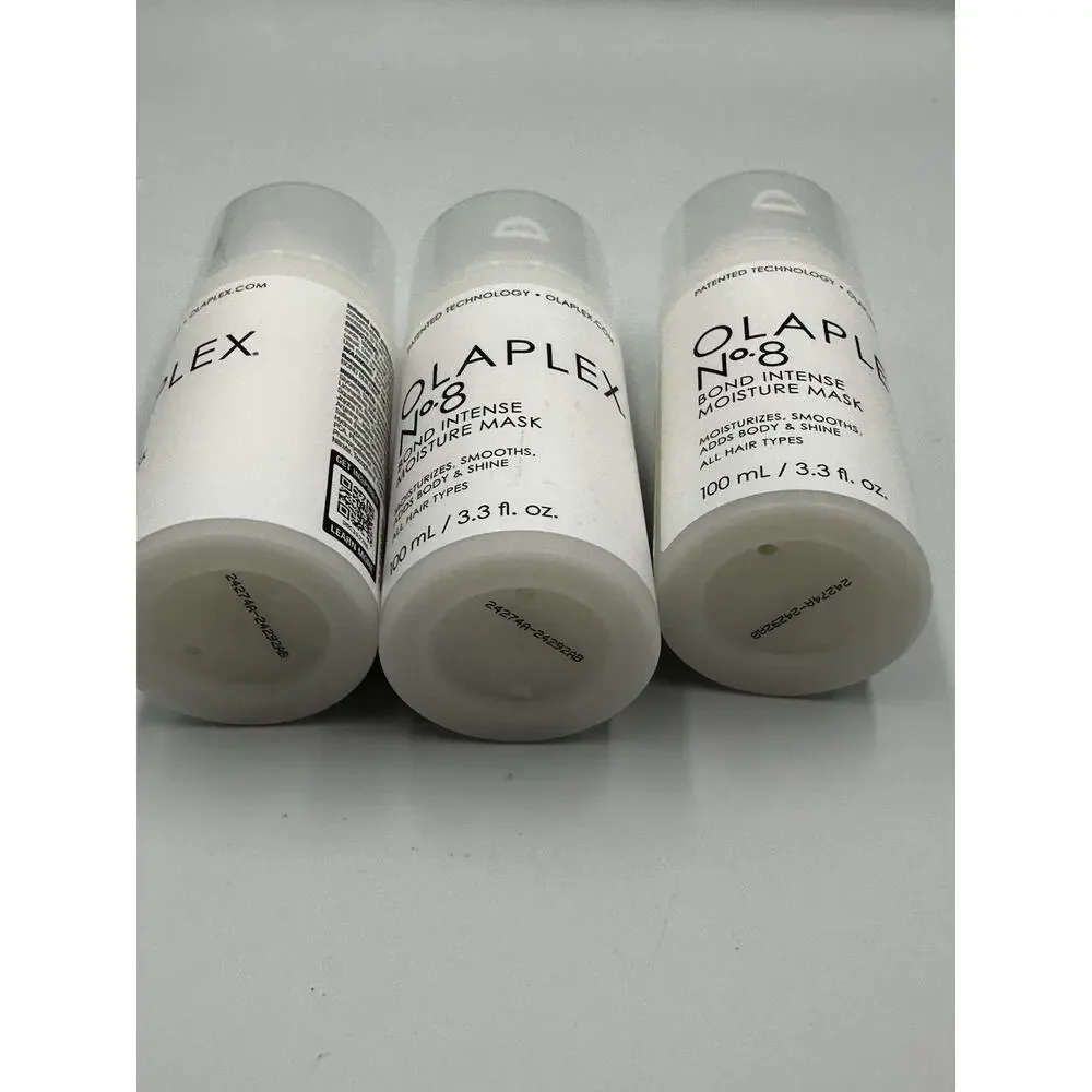3x ♡ Olaplex No. 8 Bond Intense Moisture Mask 3.3oz ♡ Authentic!!